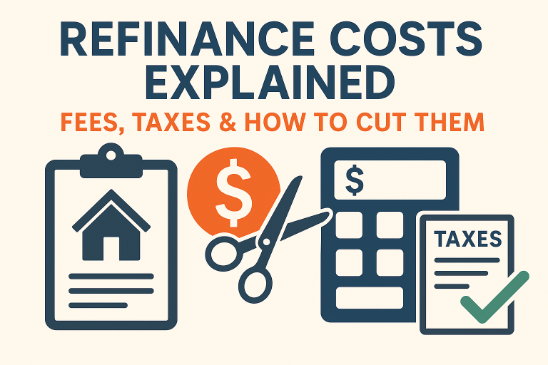 Refinance Costs Explained: Fees, Taxes & How to Cut Them