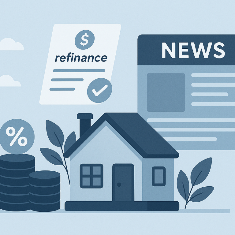 30-Year Mortgage Rate Drops 0.25% to 6.25%, Refinance Applications Rise