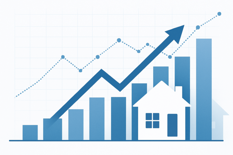 HELOC rates 2026 trends and forecast chart showing national average at 7.31%