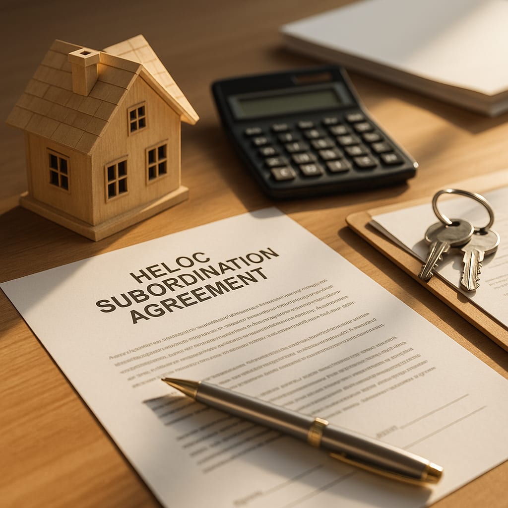 HELOC Subordination Agreement (2026): Cost, Timeline, Denial Scenarios, and Workarounds When You Refinance