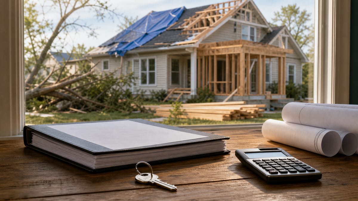 FHA 203(h) Disaster Victim Loans in 2026: What “Refinance” Really Means After Your Home Is Destroyed