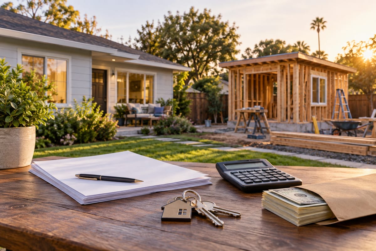 Cash-Out Refinance to Build an ADU in 2026: What Works, What Doesn’t